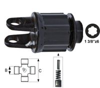 SKLOPKA T12, T2, ZVEZDASTA 500 Nm S PRIKLJUČKOM 1 3/8" z=6 SKLOPKA T12, T2, ZVEZDASTA 500 Nm S PRIKLJUČKOM 1 3/8" z=6