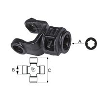 VILICA T3 ZUNANJA A=1 3/8" z=21 KOMPLETNA VILICA T3 ZUNANJA A=1 3/8" z=21 KOMPLETNA
