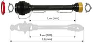 ZAŠČITA T5, Lt=1490 mm KOMPLETNA Z LEŽAJEMA IN VERIŽICAMA ZAŠČITA T5, Lt=1490 mm KOMPLETNA Z LEŽAJEMA IN VERIŽICAMA