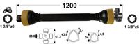 KARDAN T2 L=1200 mm S SKLOPKO STRIŽNO 900 Nm KARDAN T2 L=1200 mm S SKLOPKO STRIŽNO 900 Nm