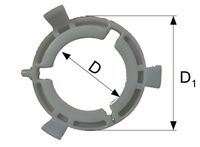 LEŽAJ PVCI ZA T3, D=53 D1=78 LEŽAJ PVCI ZA T3, D=53 D1=78