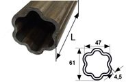 CEV L= 3000 mm ZVEZDASTA POSAMIČNA CEV L= 3000 mm ZVEZDASTA POSAMIČNA