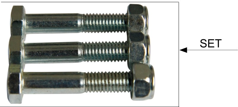 SET  T3  VIJAKOV IN MATIC ZA SKLOPKO STRIŽNO 1300 Nm